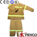 China wholesale price apparel kevlar fiber fire fighting garments